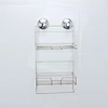 suction 2 tiers shampoo basket